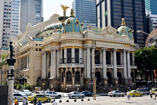Teatro Municipal neoclássico em São Paulo