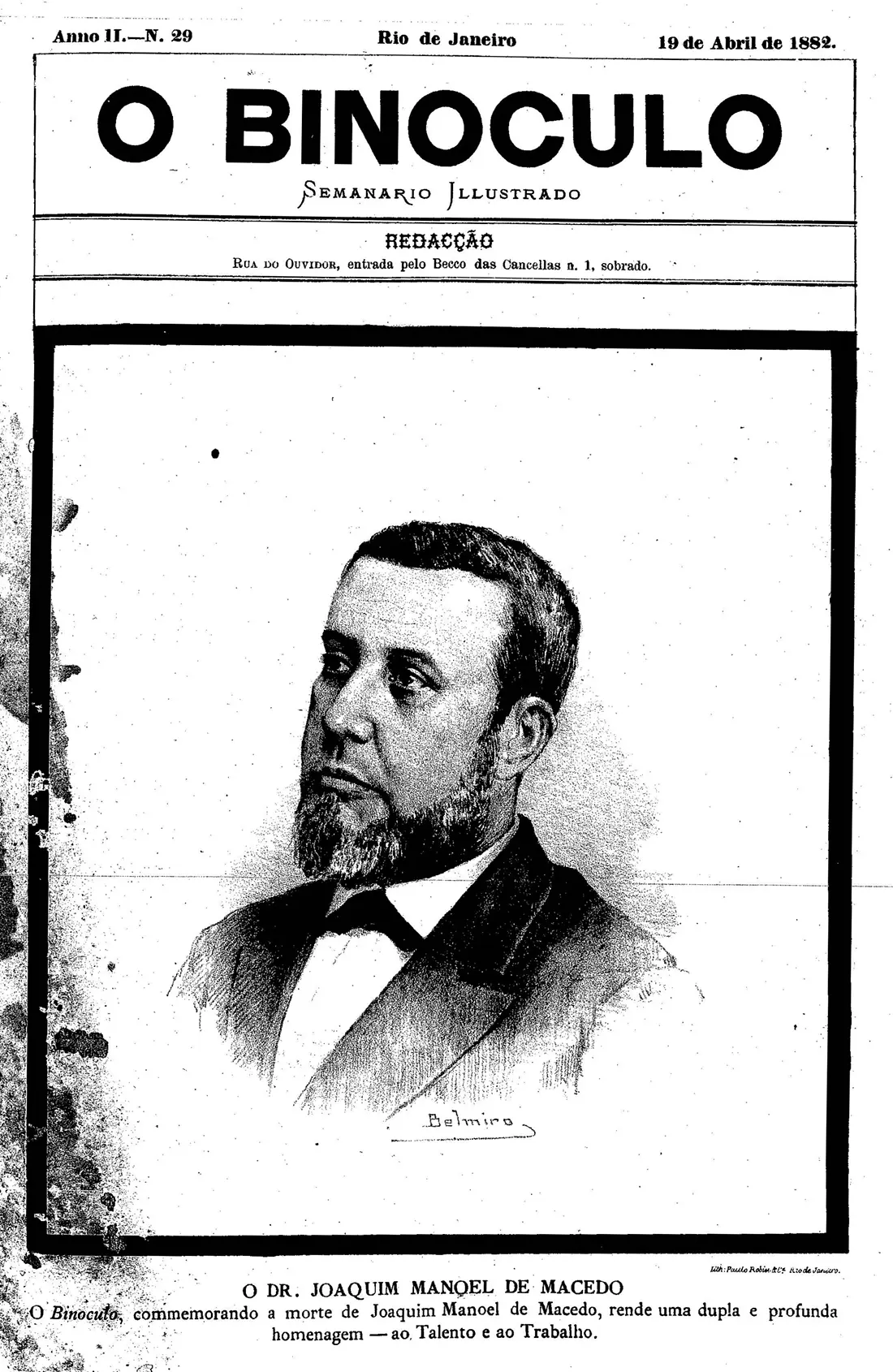 Retrato de homem em terno clássico, 19 de abril de 1882.