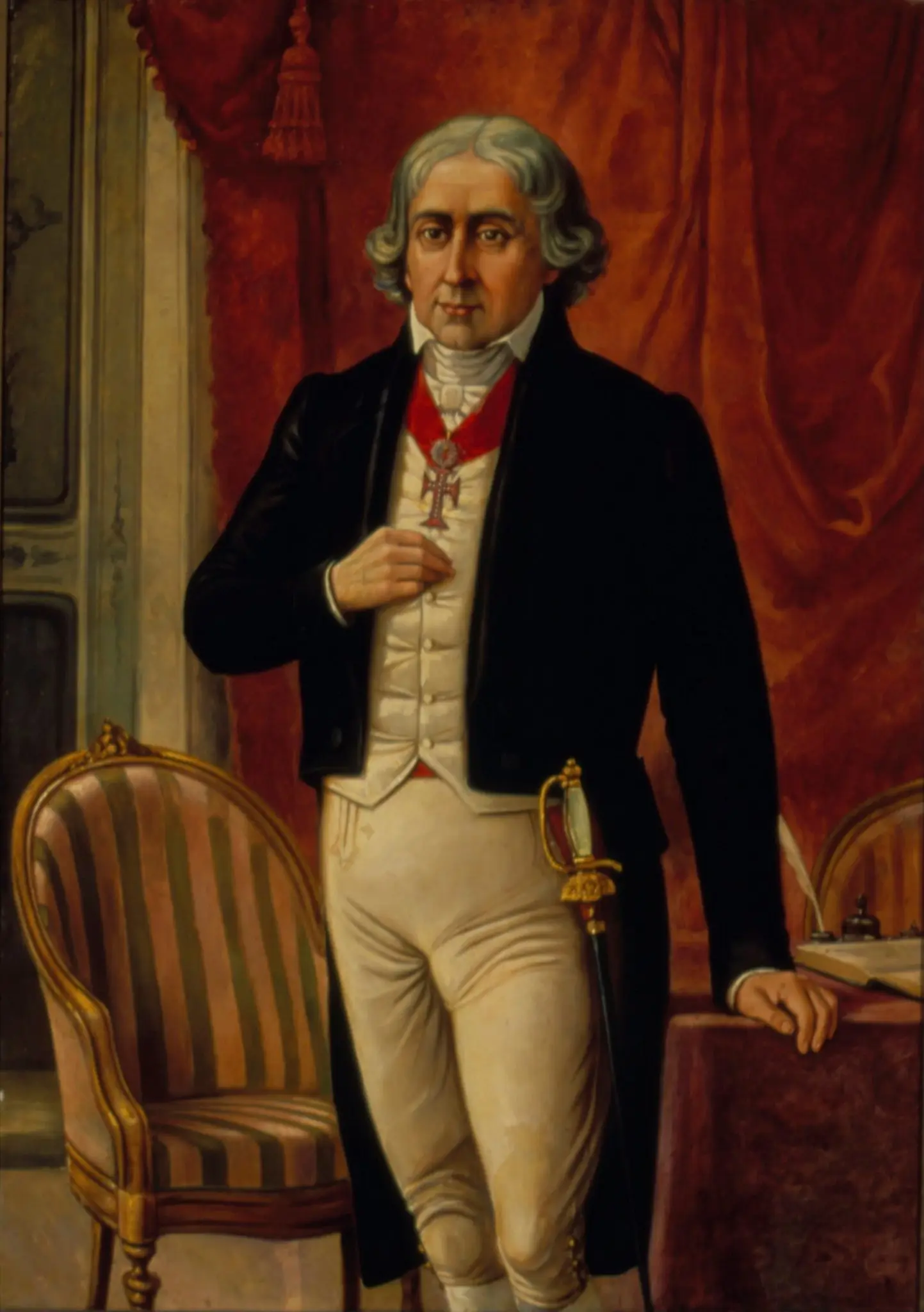 Pintura de José Bonifácio de Andrada e Silva, 1838
