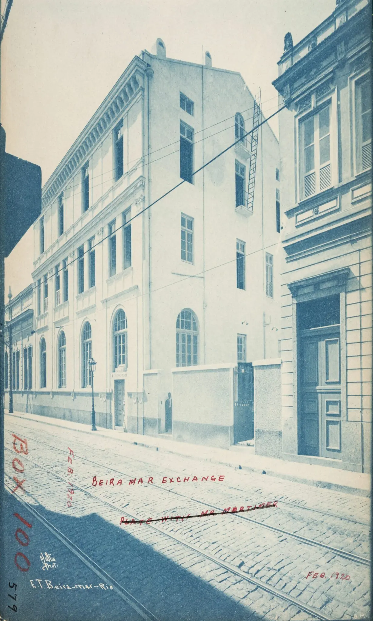 Prédios históricos em Beira Mar Exchange.