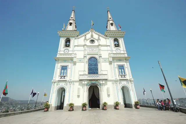 Basílica da Penha em Vitória, ES, Brasil