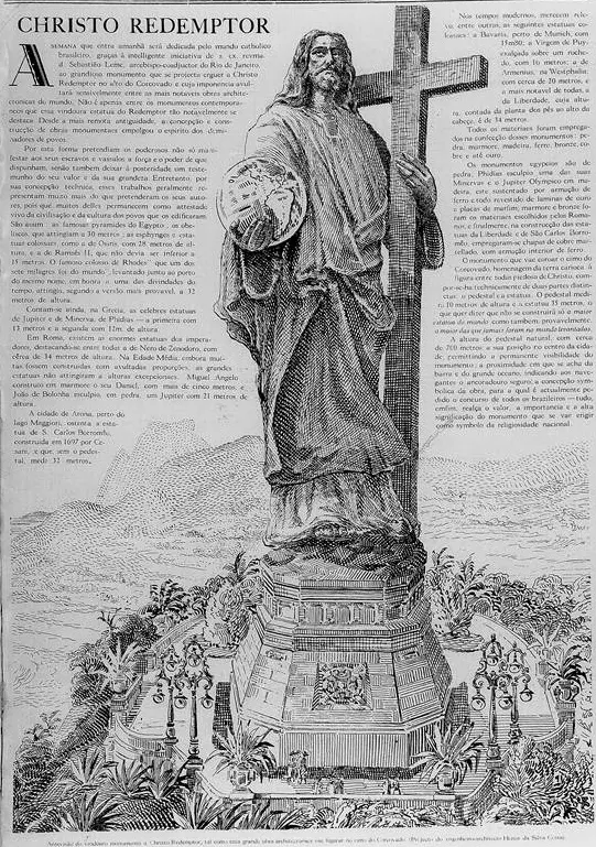 Estátua do Cristo Redentor no Corcovado, Rio de Janeiro