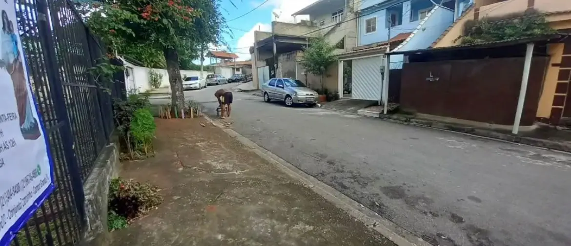 Rua residencial em Campinho, Campo Grande