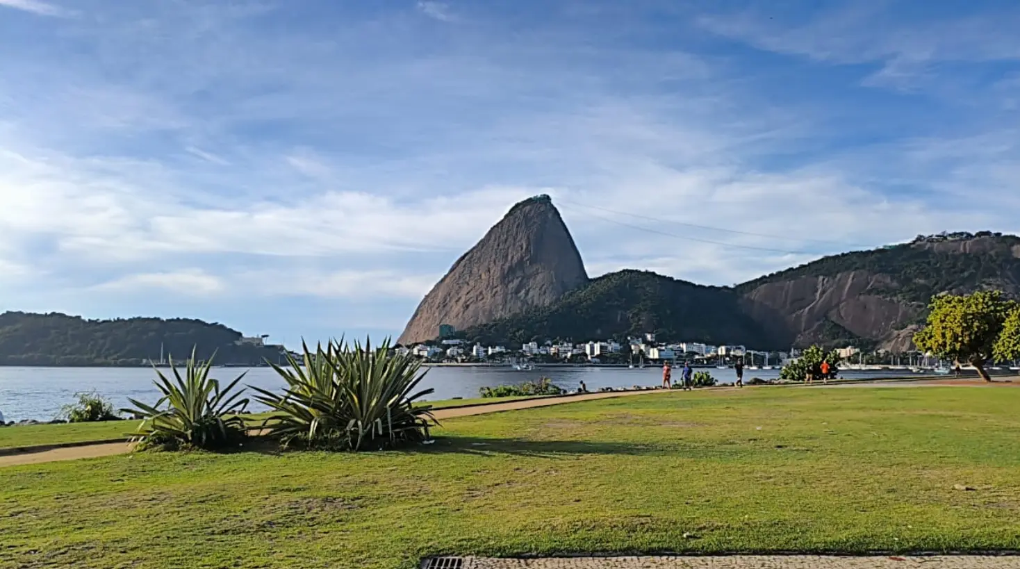 Parque com vista para o Aterro do Flamengo, Rio de Janeiro