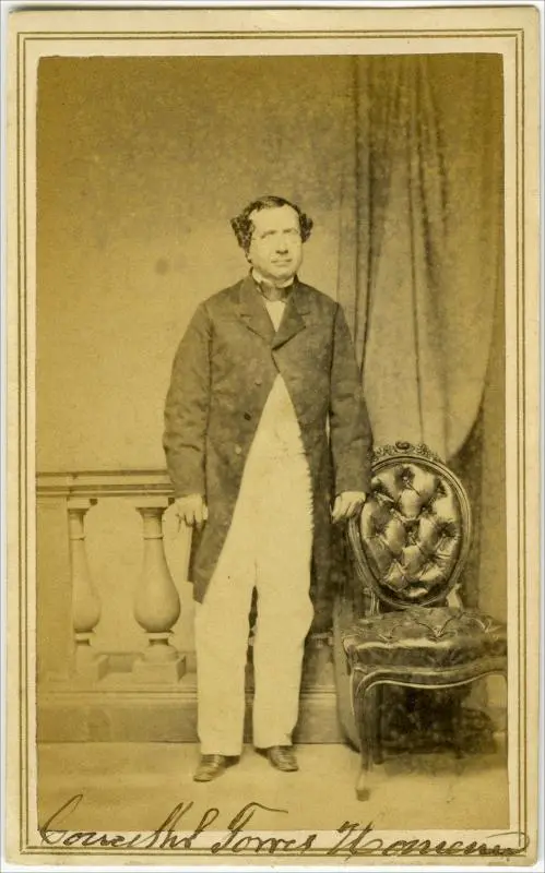 Conselheiro Torres Homem, fotografia de Justiniano José de Barros, c. 1865, Instituto Moreira Salles