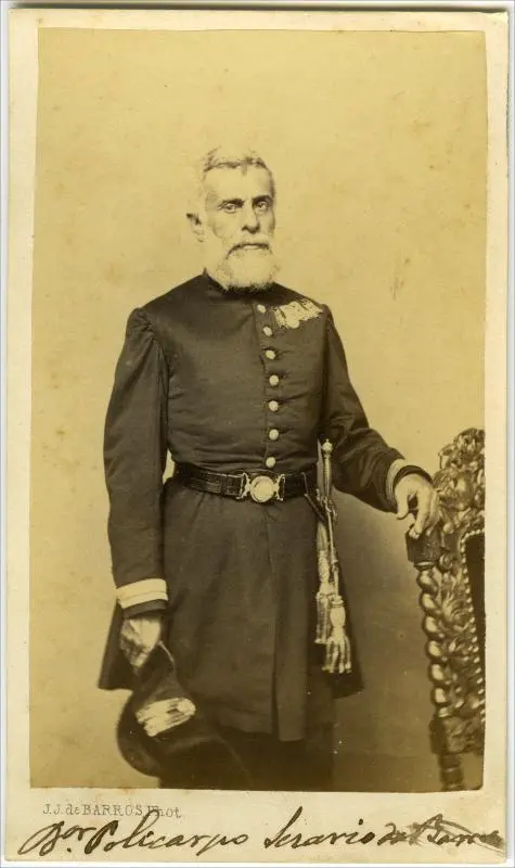 Dr. Policarpo Sesário de Barros, fotografia de Justiniano José de Barros, c. 1865, Instituto Moreira Salles