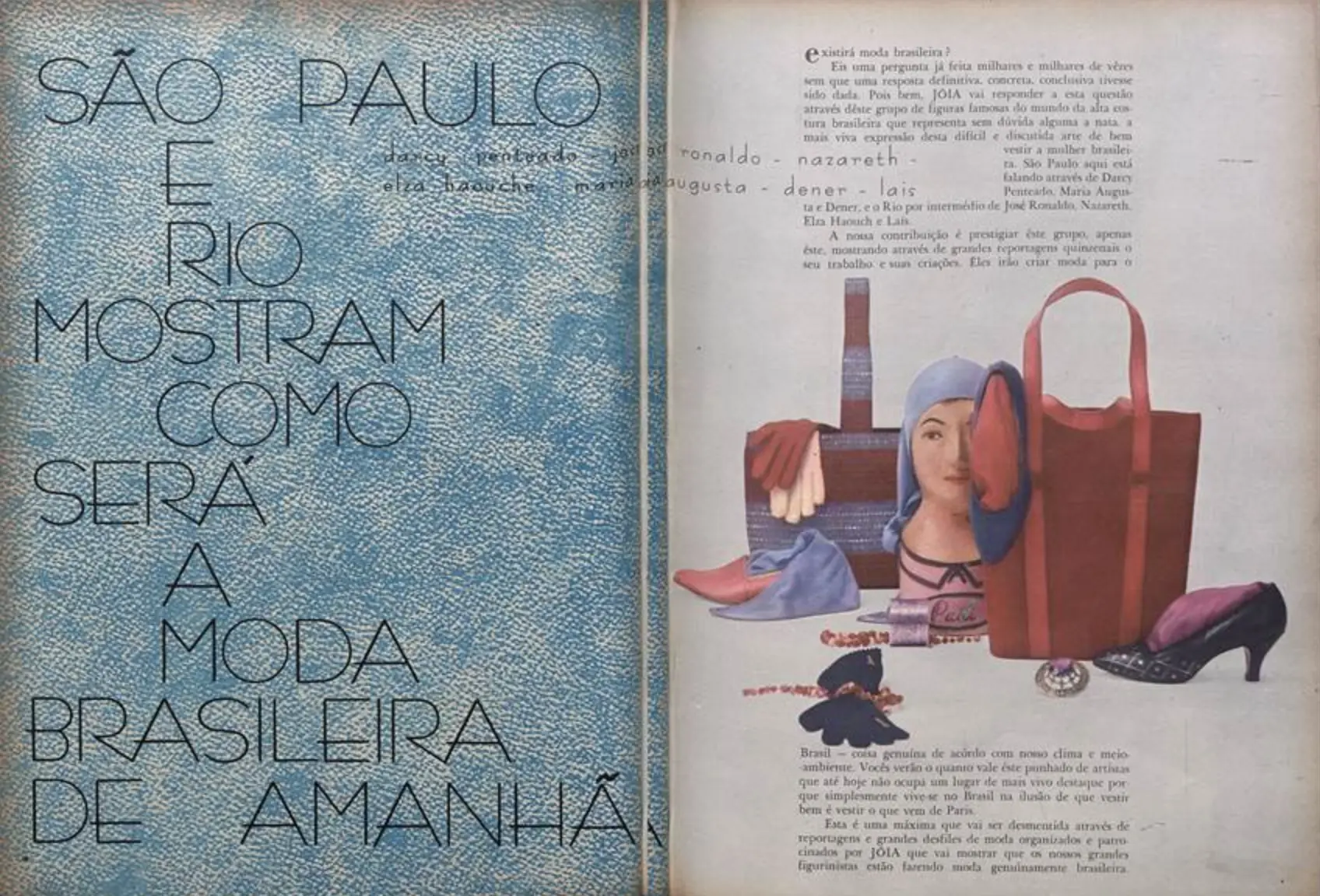Páginas da revista Jóia, junho de 1959