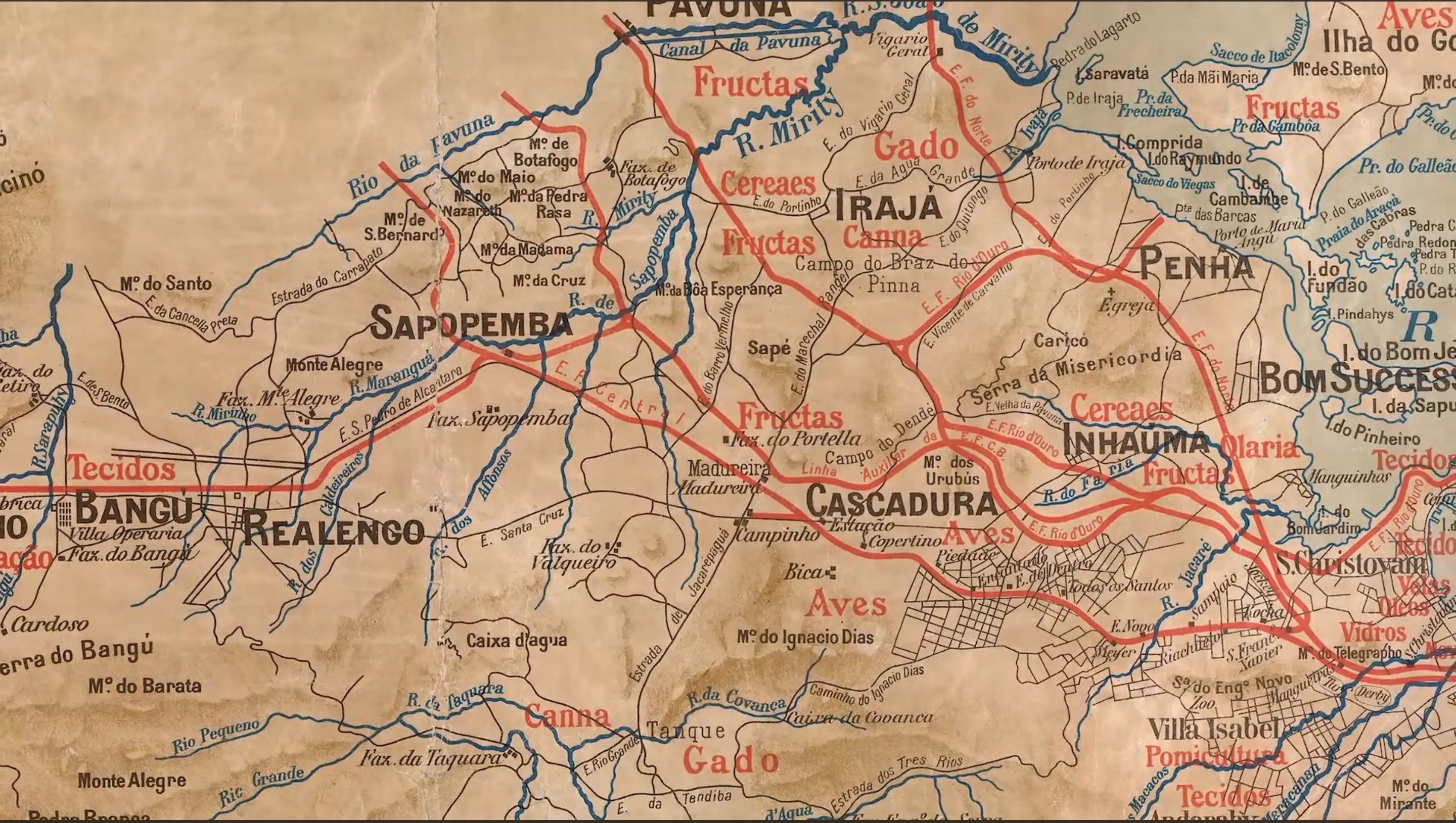 Mapa suburbio
