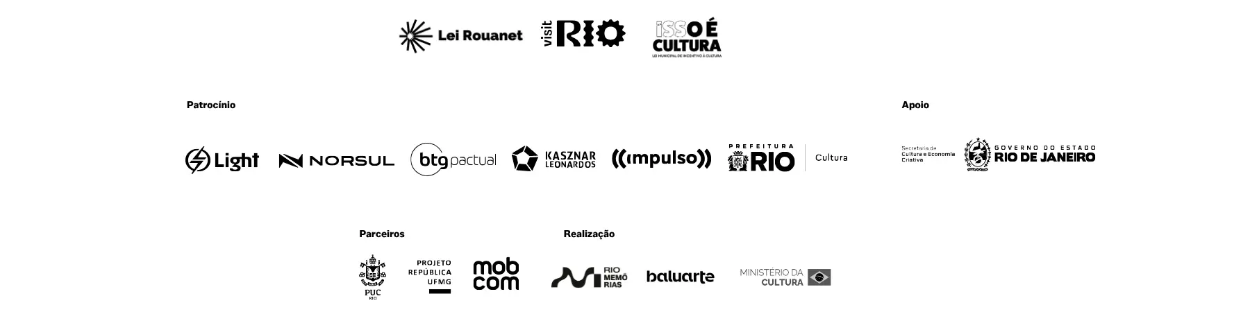 barra de logos