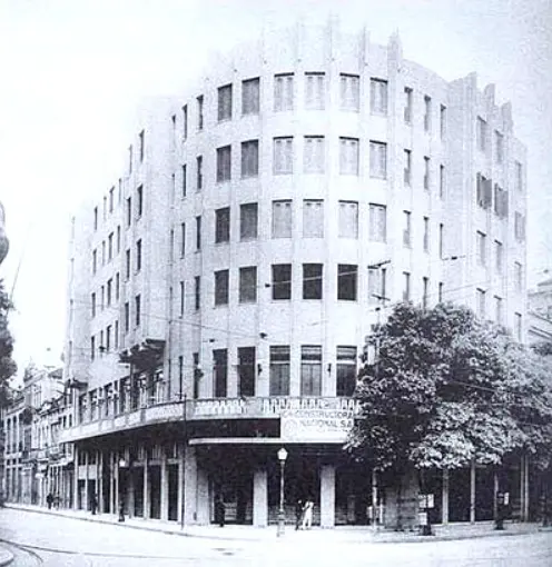 Fachada do novo prédio, após a reforma. 1932