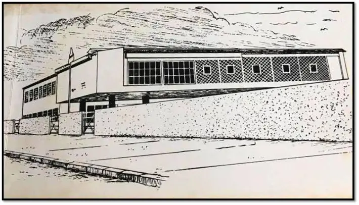 Fachada ENCD 1974