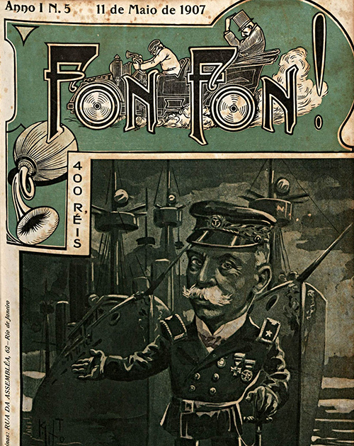 Capa da revista Fon Fon