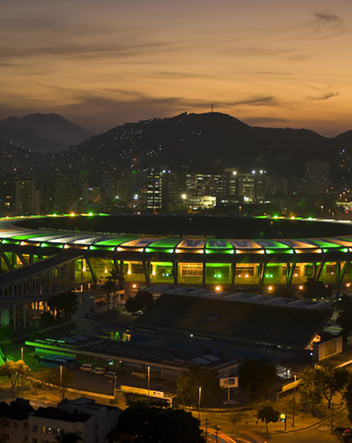 Vista do Estádio Jornalista Mário Filho